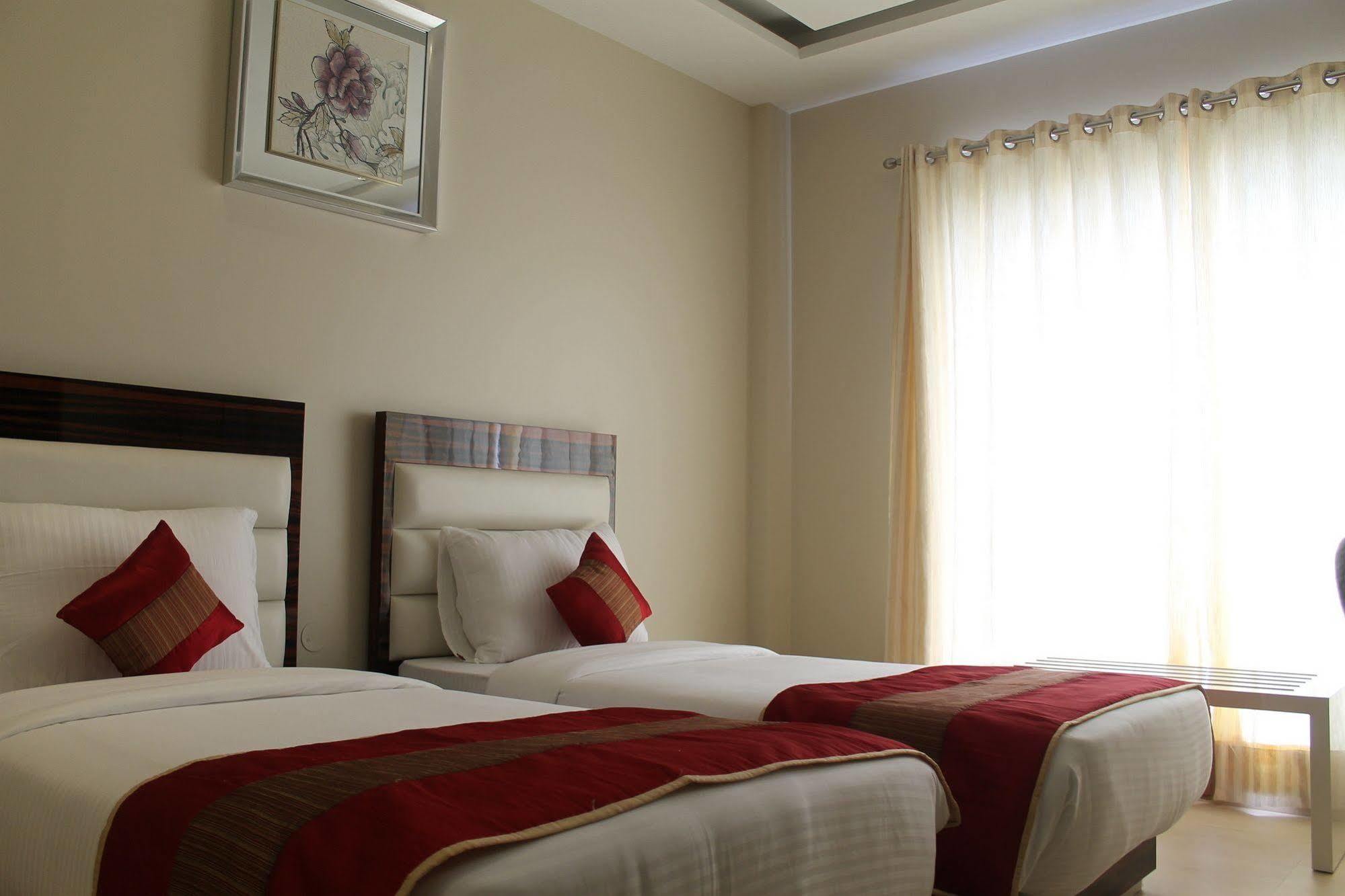 Hotel Gulnar Nové Dillí Pokoj fotografie